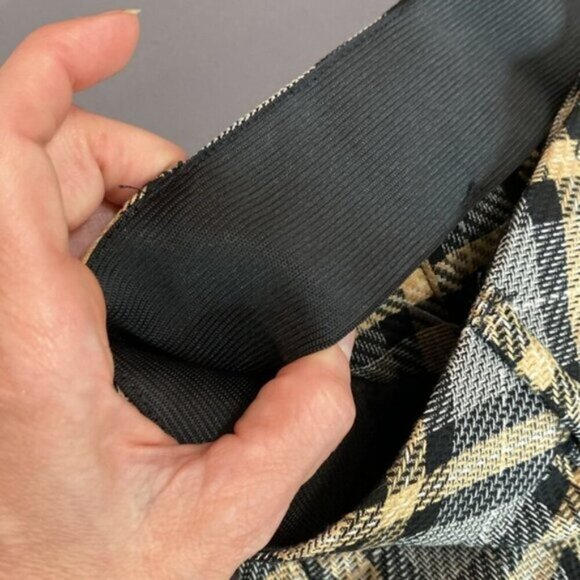 H&M Plaid Trousers pants Size 14 - Picture 14 of 15